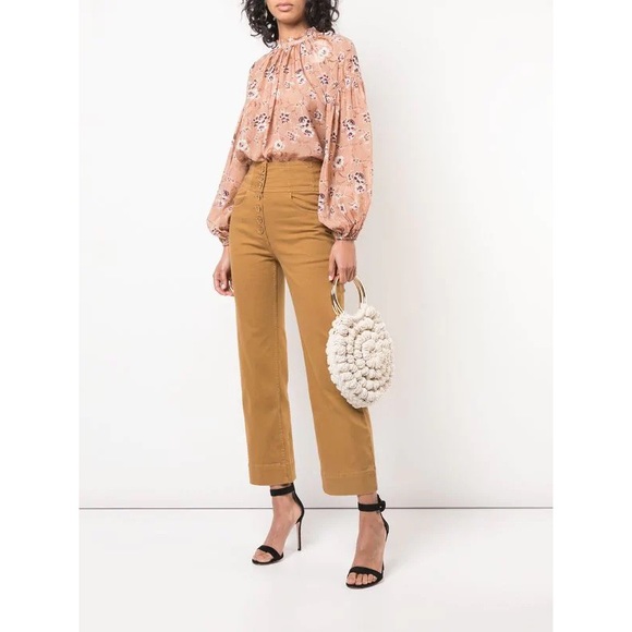 Ulla Johnson Silk Arnoux Blouse sz S - Picture 4 of 12